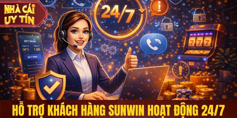 Sunwin - Nhà Cái Uy Tín Từ Hệ Thống Đến Kho Game Phong Phú Hỗ trợ khách hàng Sunwin hoạt động 24/7