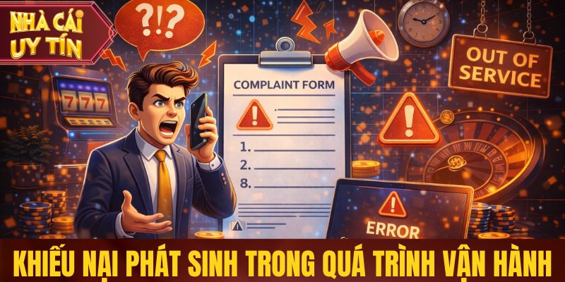 Xử lý khiếu nại phát sinh trong quá trình vận hành