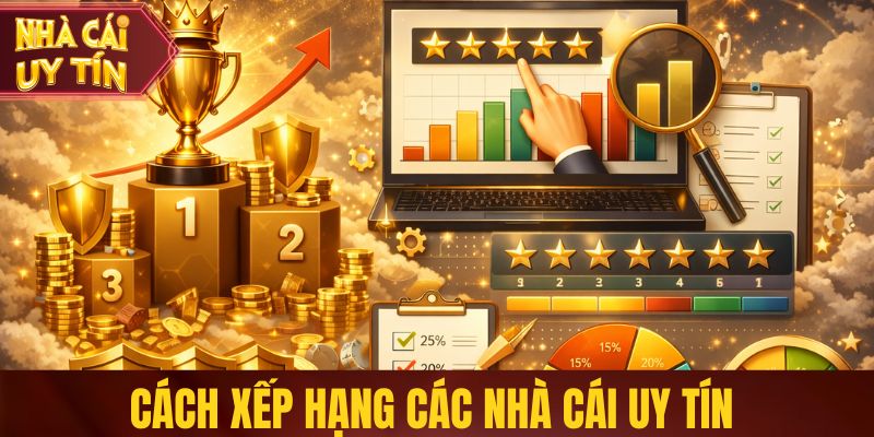 Cách xếp hạng các nhà cái uy tín theo hệ thống bài bản