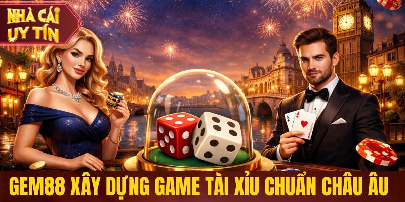 Gem88 - Nhà Cái Tài Xỉu Được Đánh Giá Cao Về Minh Bạch Gem88 xây dựng hệ thống tài xỉu chuẩn châu Âu